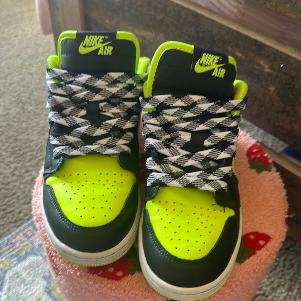 Nike neon sneakers